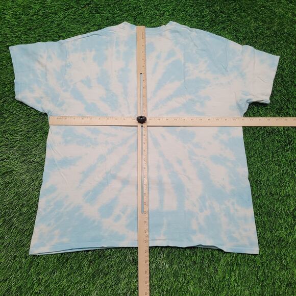 Tupac 2Pac Poetic Justice 1993 Movie T-Shirt Mens XL Blue Tie-Dye Japanese Text - Picture 5 of 9